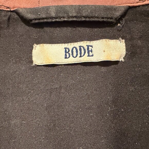 BODE - Rainbow Star Quilt Patchwork Cotton Shirt - Black / Large - Picture 6 of 10